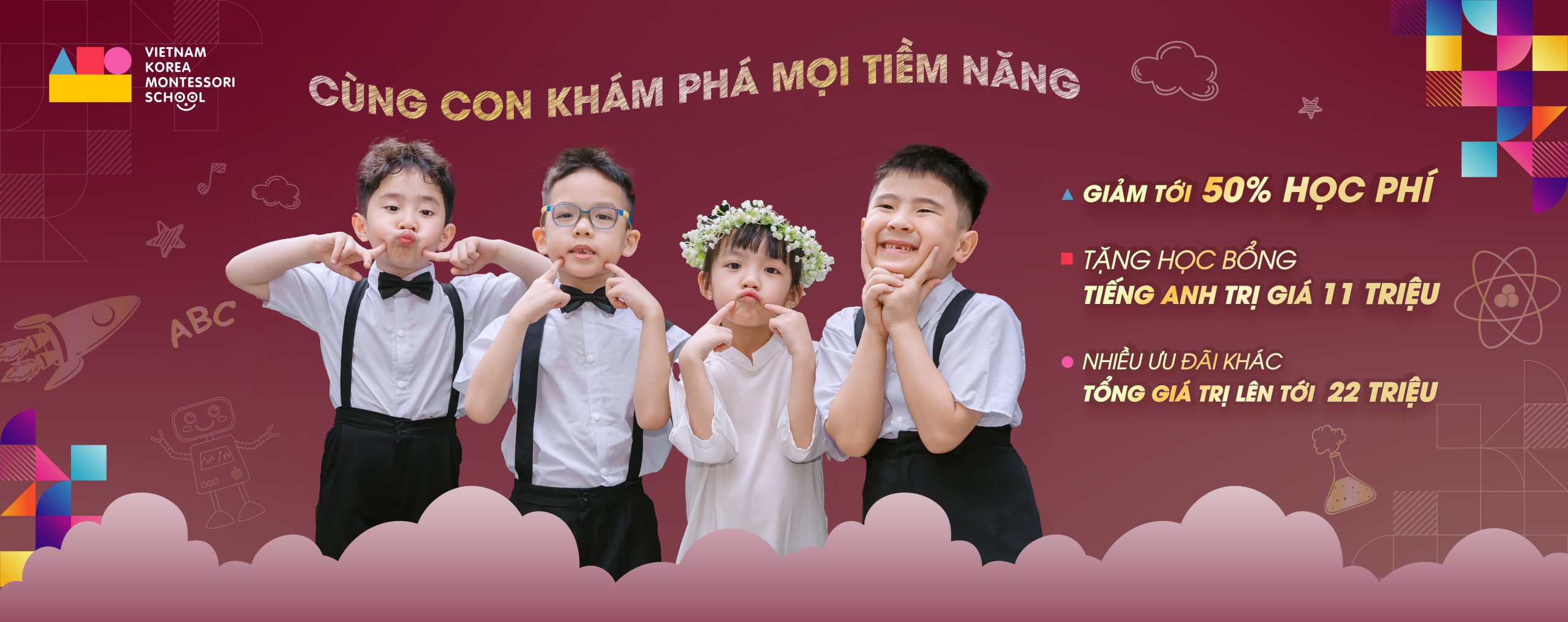 Tuyển sinh Trường Mầm non Việt Hàn Montessori 2025